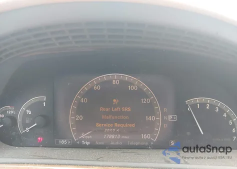 2008 Mercedes-Benz S 550 from USA, damaged, VIN WDDNG71X78A201444